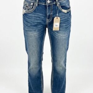 pantalones caballero western blue cowboy cut corte recto