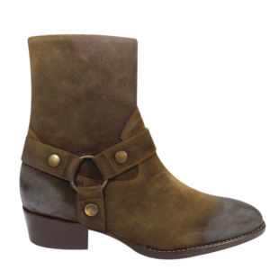 botas caballero gamuza café apache